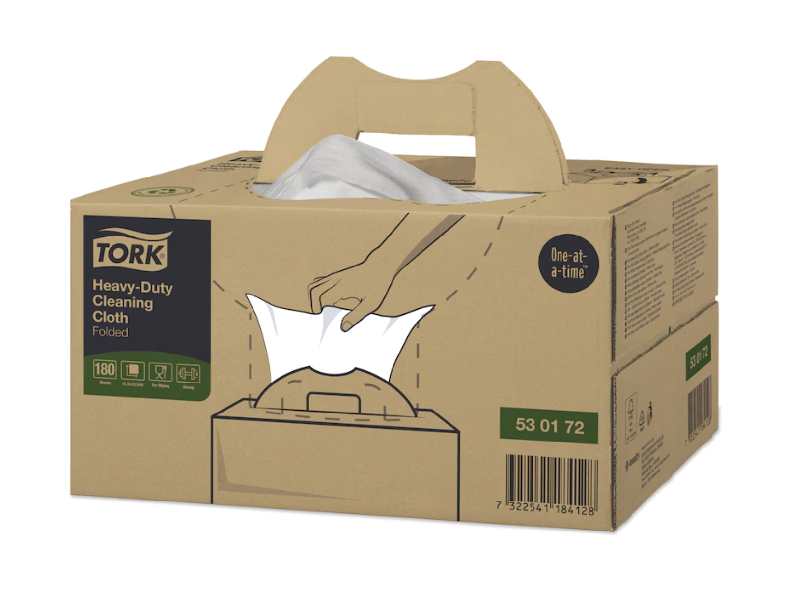 Czyściwo TORK 530172 Trudne Zabrudzenia White A180